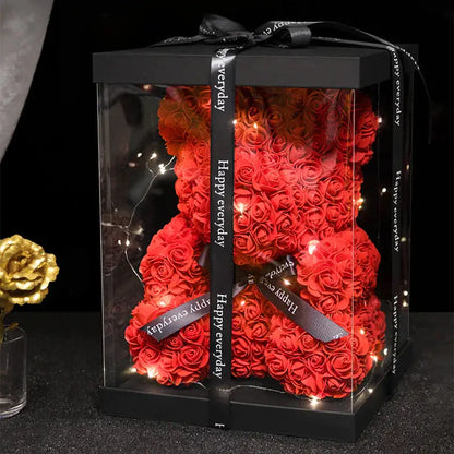 Airbreathessence Red Roses Teddy Bear