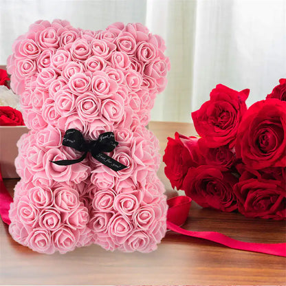 Airbreathessence Red Roses Teddy Bear