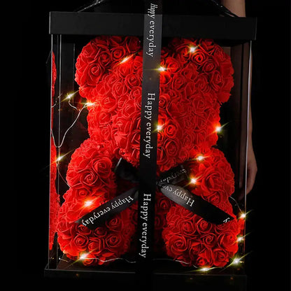 Airbreathessence Red Roses Teddy Bear