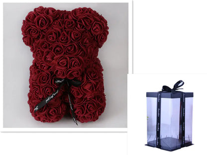 Airbreathessence Red Roses Teddy Bear