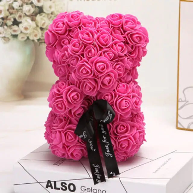 Airbreathessence Red Roses Teddy Bear